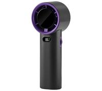 pumpumlia Ventilateur portable à vitesse (1 à 100) réglable et rechargeable pour femme, homme, voyage, camping, extérieur
