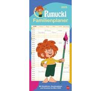 Pumuckl Familienplaner 2025: Meister Eder und der freche Kobold sind zurück! Terminkalender mit 5 Spalten und nostalgischen Illustrationen aus dem TV-Serienklassiker der 80er Jahre