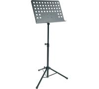 Stand de orquesta. metálico. Base pour les cahiers et livres perforée