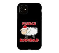 Pun de Noël en Polaire Navidad Funny Sheep Coque pour iPhone 11