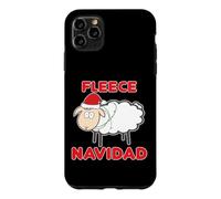 Pun de Noël en Polaire Navidad Funny Sheep Coque pour iPhone 11 Pro Max