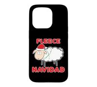 Pun de Noël en Polaire Navidad Funny Sheep Coque pour iPhone 15 Pro