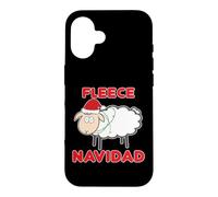Pun de Noël en Polaire Navidad Funny Sheep Coque pour iPhone 16