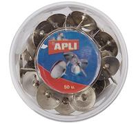 Punaises Apli Argenté nickel (16 Unités)