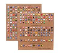 Punaises Drapeau National 291 pièces Punaise de Drapeaux Nationaux avec Plaques de Liège Épingles à Dessin Créatives pour Carte de Voyage du Monde, Tableau d'Affichage, Bureau