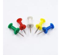 Punaises réutilisables en Plastique tête Dessin épingles de Carte punaises Multicolores Avis Panneau de liège punaises 40 pièces colorées