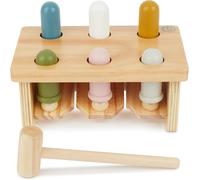 Punch Bench from 1 YearActivity and Development ToysBaby Game 1 YearGame 1 YearBaby Gift 1 Year Old Game Hammer and Nail Game Educational Wooden Toy Child Toy 1 Year Old Games