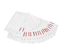 Punch Cards Practical Soft Durable Double Sided Printing Knitting Machine Pattern Card for SK280 SK218 SK325 SK326 SK327 SK328 SK640 Applicable Scene Knitting Machine for Fine