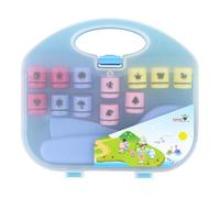 Punch Craft Kit de tampons en papier avec boîte de rangement | Kit de perforation artisanal portable pour scrapbooking, fabrication de cartes, décorations de vacances, fêtes d'anniversaire, art de
