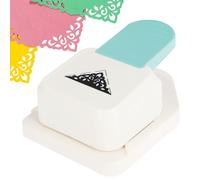 Punch d'angle, motif de fleur Triangle Shape Paper Punches For Crafting, Portable Corner Cutter pour la fabrication de cartes bricolage, Scrapbooking Crafting Handmade