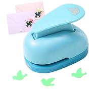 Punch de papier portable à trou - Pointe de papier à trou unique pour l'artisanat, poinçon de papier | Cartuny Formes Point de papier pour étiquettes de cadeau de scrapbook, bricolage, punzon