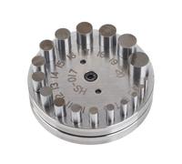 Punch Disc Cutter, rond Jewelry Making Disc Cutter Set Metal Forming précise, professionnel pour la maison bijoux