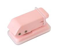 Punch en papier lourd - POINT BUREAU MANUEL À 2 ASSEGES AVEC GUIDE RÉGLABLE | Acier pour classeur, document, scrapbooking, calendrier, carton - Punch de bureau durable avec entre rétractables
