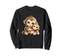Punch Kun Bébé Singe des Neiges Japon Jouet Orang-Utan Sweatshirt