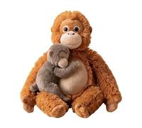 Punch Monkey Plush - Jouet de Singe en Peluche Doux et réaliste, Symbole d'amitié et de Protection, Cadeau Unique pour Enfants et Adultes