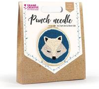 Kit Punch Needle Renard - Graine Créative(...) - Ecru Marron