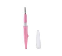 Punch Needle Tool, Aiguille à feutrer avec 3 aiguilles fines Set pour broderie et bricolage (Rose)