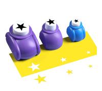 Punch pour l'artisanat créatif - Design portable et compact | Poinçons en forme d'étoiles | pour - Idéal pour la maison, les voyages, les écoles, les voitures, les jardins d' et les