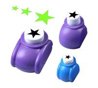 Punch pour papier créatif | Jouet compact amusant, poinçons en forme d'étoiles, pour, idéal pour la maison, les voyages, les écoles, les voitures, les jardins d' et les anniversaires