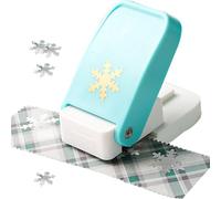 Punch pour Scrapbooking, Poinçon manuel de flocon de neige - Taille des modèles pour Noël Thanksgiving Halloween San, école bureaux de classe Halloween Noël Saint