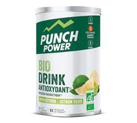 PUNCH POWER - Biodrink Antioxydant - Citron vert - Pot 500 g - Boisson Glucidique de l'effort - Riche en Vitamines - Bio - Sans Gluten - Marque Française