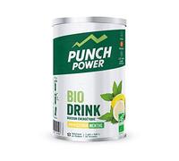 PUNCH POWER - Biodrink - Citron-Menthe - Pot 500 g - Boisson Glucidique de l'effort - Différentes formes de glucides (maltodextrine, dextrose, fructose, saccharose) - Bio - Marque Française