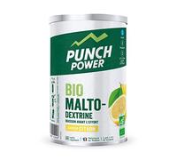 PUNCH POWER - BioMaltoDextrine - Citron - Pot 500 g - Biomaltodextrine - Boisson avant l'effort - Recharge Glucidique - Antioxydant - Bio - Sans Gluten - Marque Française