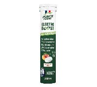 Punch Power Electro Boost Électrolytes Hydratation Gout Pêche 20 Comprimés Effervescents