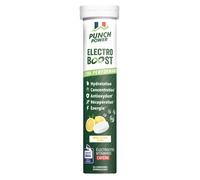 Punch Power Electroboost - 20 comprimés effervescents au citron avec caféine Comprimés Effervescents pc(s)