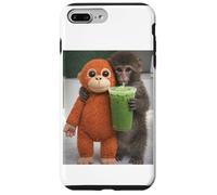 Punch The Monkey Meme X Ape Cute Punch Monkey Baby Meme Coque pour iPhone 7 Plus/8 Plus