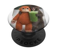 Punch The Monkey Meme X Ape Cute Punch Monkey Baby Meme PopSockets PopGrip Adhésif