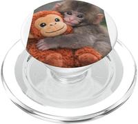 Punch The Monkey Meme X Ape Cute Punch Monkey Baby Meme PopSockets PopGrip pour MagSafe