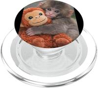 Punch The Monkey Meme X Ape Cute Punch Monkey Baby Meme PopSockets PopGrip pour MagSafe