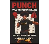 PUNCH Word Search Puzzle Book: 25+ word search puzzles about boxing, sport, mma, and more, with daily motivational quotes | 6x9 inches, 32 pages