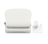 Puncheur en papier à 5 trous de feuille, compatible A4 / A5 / B5, pour la liaison de carnet/album (Blanc)