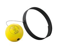 Punching ball avec bandeau - Respirant, doux, élastique, amusant | Ballon de boxe Reflex Speed Ball d'entraînement à la maison | PU -- Kit de balle de réaction en 3 tailles pour hommes, femmes