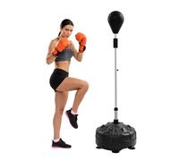 Punching ball avec support, hauteur réglable de 120 à 156 cm, sac de frappe pour adultes, sac de frappe sur pied, sac de frappe, sac de frappe
