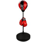 Punching ball Avento reflex junior noir/rouge