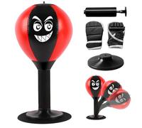Punching Ball Bureau: Punching Balle De Bureau avec Ventouses, Balle De Frappe De Bureaus, Punchings Balls De Table De Bureaus pour Adultes, Enfants, Maison, école