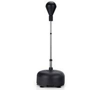punching ball sur pied giantex réglable noir en hauteur 140-158 cm avec gants base lesté avec ventouses pour enfants/adultes Noir
