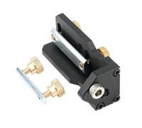 Punching Jig Tool - Aluminum Drill Hole Guide Precision System, Woodworking Positioning Template Accurate Boring Device Kit, High Strength Profile Locator Alignment Instrument | Carpentry Install