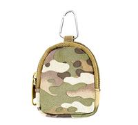PUNCTION DE MODINA MOTEUR COMPLET - Étui à glissière de voyage compact, mini organisateur de stockage | Sac de monnaie portable, accessoire de clip de sac léger pour sac par pa, camouflage,