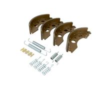 PUNDMANN Mâchoires de Frein 200x50 pour AL-KO 2050, Kit de Freinage Complet pour Remorque PTAC 1050/1350/1500 kg, Remplacement Réf 1213889