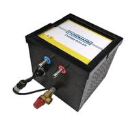 PUNDMANN Therm Chauffe-eau 6 l résistant à la pression 2,3 bar pour camping-car, camping, etc. Traitement de l'eau chaude par élément chauffant électrique (12 V/200 W)
