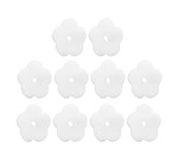 PUNELE Éponge Absorbante Huile pour Piscine et Spa, 10 Pièces Eponge Piscine, Éponge Anti-écume pour Spa - en Forme de Fleur - Filtre Absorbant Haute Efficacité