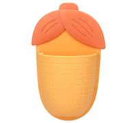 PUNELE Étagère Murale de Rangement Murale avec Trou d'eau en Polypropylène pour Salle de Bain, Coiffeuse, Cuisine, Bureau (Jaune)