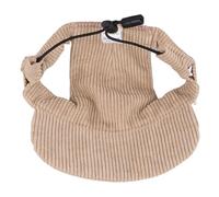 PUNELE Pet Chapeaux avec trous pour oreilles, bande réglable, protection de la mode de la mode UV Chapeau respirant pour chiens en plein air de voyage pour le camping, L