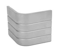PUNELE Ponton Pont Corgs Capes d'angle en Aluminium Caste d'angle de Bateau pour 90 ° Corners Rended Hauteur 3-1/8 Pouces à 3-3/16 Pouces de 3-1/8 Pouces à 3-3/16 Pouces avec