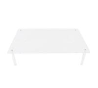 PUNELE Support en acrylique pour ordinateur portable, imprimante, organiseur de bureau avec panneau de 5 mm d'épaisseur pour ordinateur portable, TV, moniteur d'ordinateur, équipement de flux