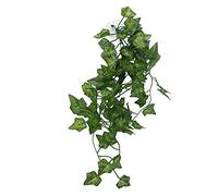 PUNELE Vignes Artificielles pour Terrarium de Reptiles, 2 M Suspendus | Feuillage Grimpant en Plastique pour Décor D'aquarium, de Forêt Tropicale, Aménagement Paysager de Réservoir D'amphibiens